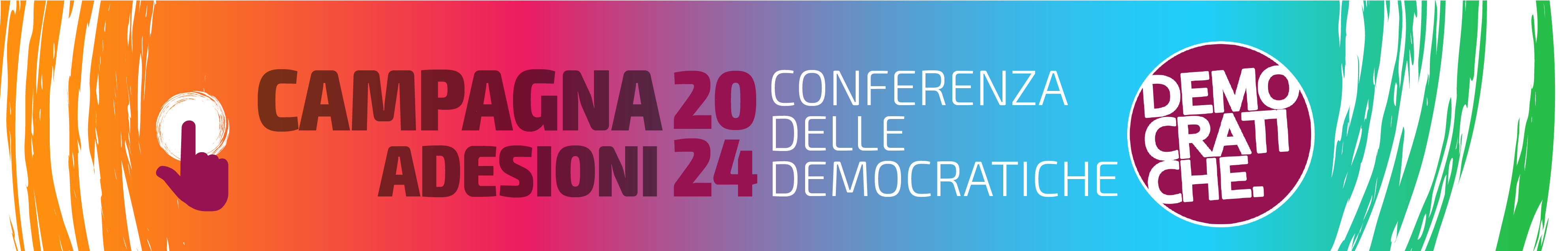 Banner Conferenza delle democratiche